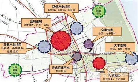 11张地形图，快速了解江苏省盐城各市辖区县市_总面积