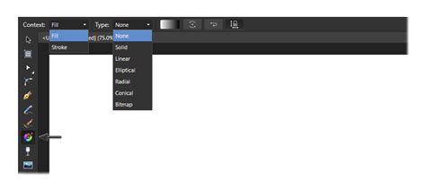 Image result for Gradient Fill in Affinity Publisher
