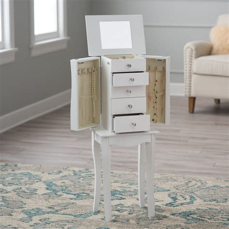Hayneedle - Walmart.com | White jewelry armoire, Jewelry armoire ...