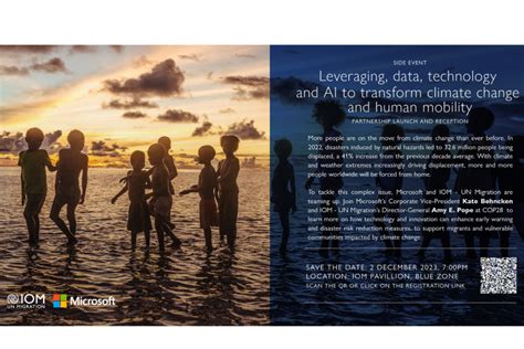 Launch Event: International Organization for Migration and ...