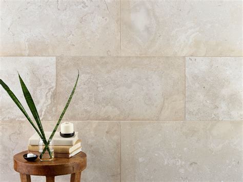 Limestone Tile Bathroom
