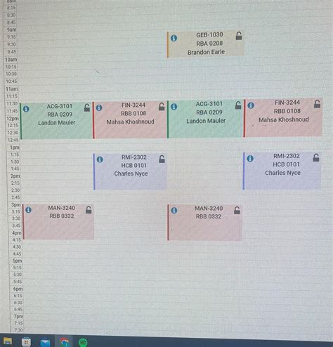 rate my schedule junior accounting transfer : r/fsu