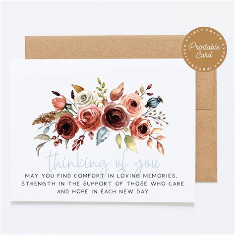 Free free printable sympathy note cards, Download Free free printable ...