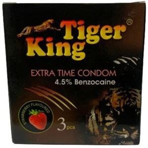 NIGHT RIDER TIGER KING EXTRA TIME 4.5% BENZOCAINE STRAWBERRY FLAVORED ...