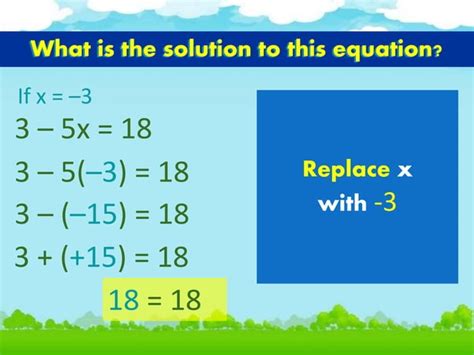 Solving Linear Equations Grade 8 Math 的图像结果