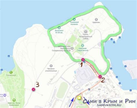 Херсонес на карте Крыма: как спланировать визит и что посмотреть?