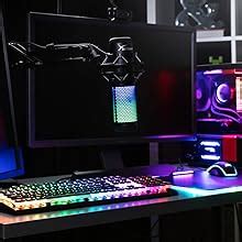 HyperX QuadCast S - RGB USB Condenser Microphone for PC, PS4 and Mac ...