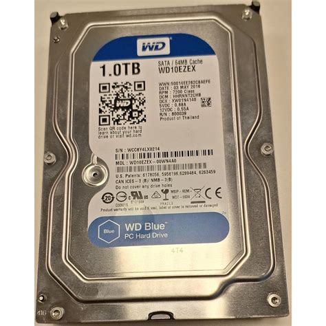 Hard Disk Western Digital Blue 1Tb para desktop - Melhora o Preço