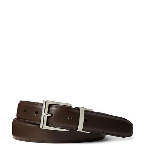 Ralph Lauren Reversible Leather Dress Belt, Size 40 - Brown (1 each ...