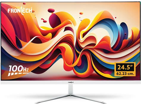 FRONTECH Ultima Series 24.5 Inch LED Monitor| Refresh Rate 100Hz, IPS ...