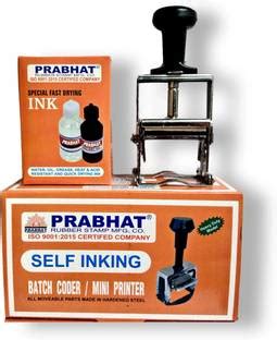 Prabhat Label Stamping Machine (BATCH No. DATE MRP EXP. Printing ...