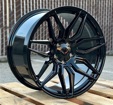 19" & 20" Gloss Black Monoblock Forged Light Weight Wheels Fits Chevy - OES Wheels