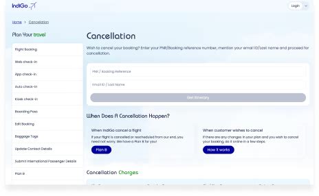 Flight Cancellation, Charges & FAQs - IndiGo