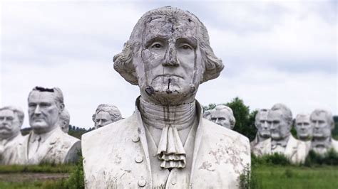 How 43 president heads ended up abandoned on a Virginia farm ...
