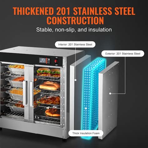 VEVOR 8 Station Commercial/Residential Electric Food warmer in the ...