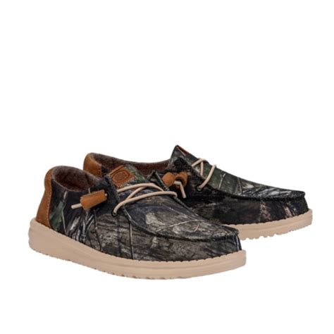 Hey Dude Men's Wally Mossy Oak Country DNA Camo Casual Shoes 40787-960 - Walmart.com