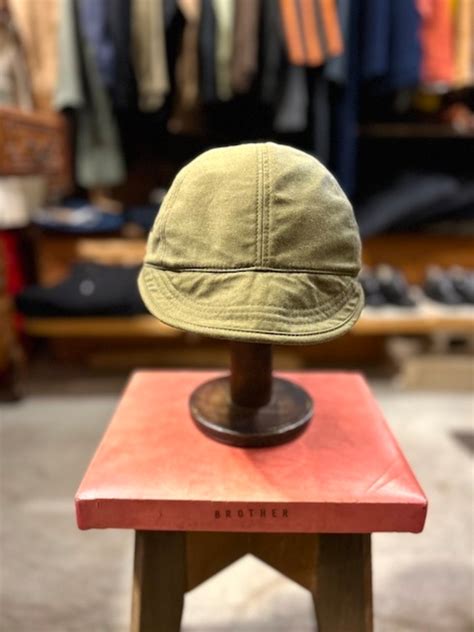 HIGHER / C/N BACKSATIN 2WAY CAP -コットンナイロン バックサテン 2ウェイキャップ- / OLIVE ...
