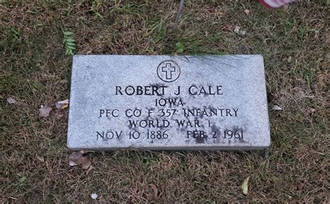 Robert J Cale (1886-1961) - Mémorial Find a Grave