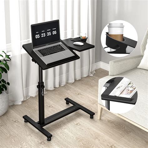 Panta Height Adjustable Rolling Laptop Stand, India | Ubuy