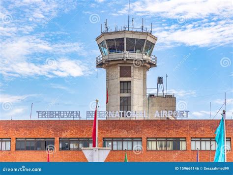 Tribhuvan International Airport in Kathmandu, Nepal. Editorial Photo ...