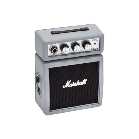 Buy Marshall MS-2J Micro Guitar Amplifier, Silver jubilee at Lowest ...