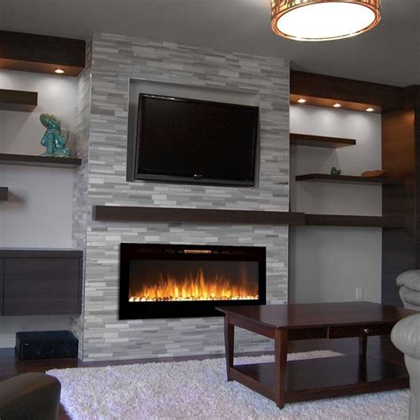 Electric Fireplace TV Mantel - Fireplace Guide by Chris