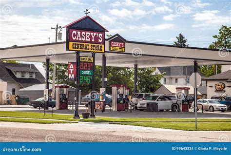 Casey`s Gas Station editorial stock image. Image of price - 99643324