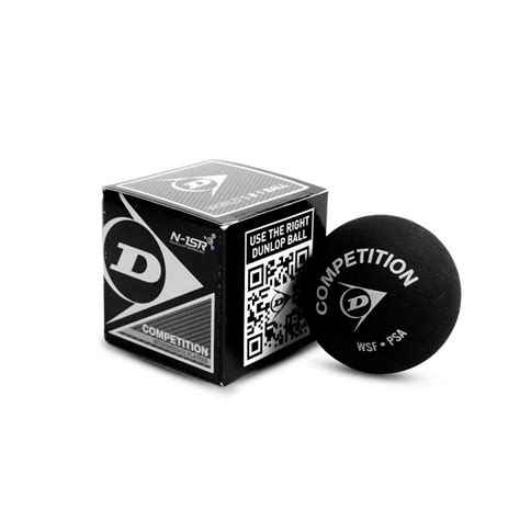 Dunlop D1Sb700112 -Single Dot Competition Squash Ball – Vector X