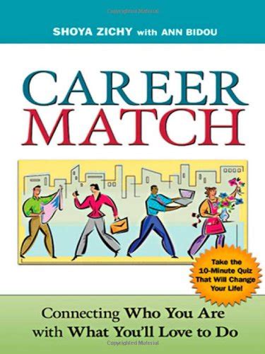 Career Match: Connecting Who You Are With What You'll Love to Do ...