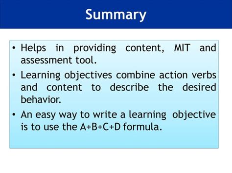 Image result for Writing Learning Objectives Examples