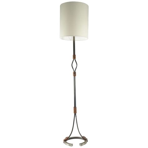 Vintage Wrought Iron Floor Lamp, 1960s For Sale at 1stDibs