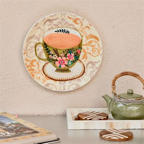 Olive Cup Ceramic Decorative Wall Plate – Mora Taara