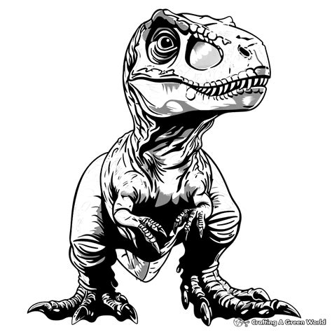 Blue Raptor Jurassic World Blue Coloring Pages - Free & Printable!