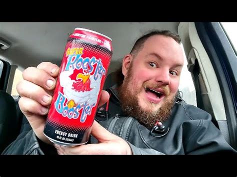 Brandon's Sampler Platter: SUPER Rooster Booster Energy Drink - YouTube