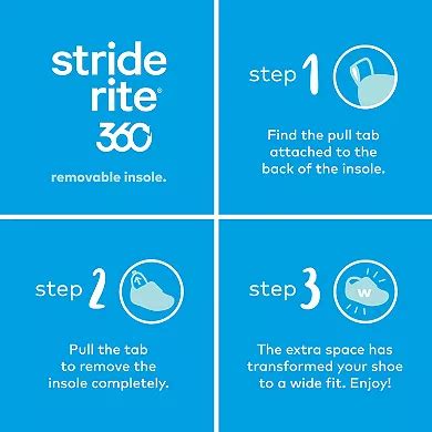Stride Rite 360 Kamila Baby Girls' Machine Washable Mary Jane Shoes