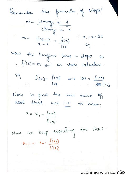 Image result for Example for Heat Question Secant Method vs Newton-Raphson