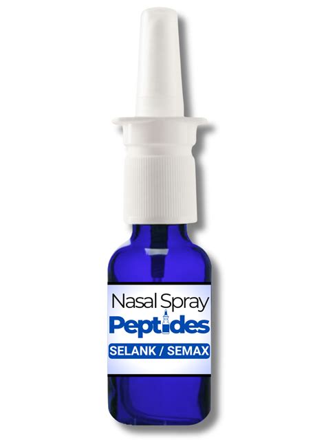 Selank & Semax Nasal Spray – Nasal Spray Peptides