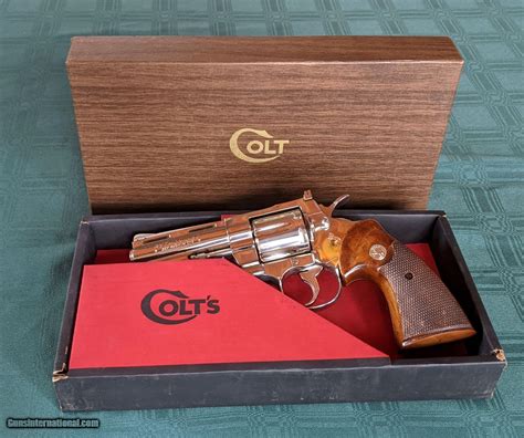 Image result for Colt Python 4 Inch Nickel