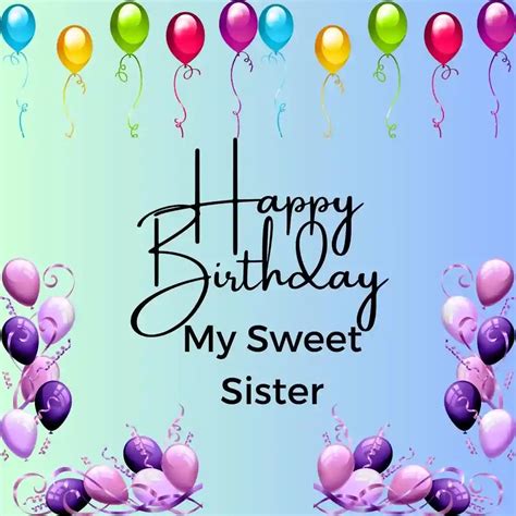 110+ Best Happy Birthday Sister Images & Pictures Free Download