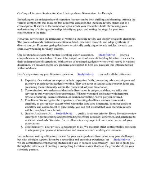 Image result for Dissertation Literature Review Example