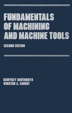 Fundamentals of Metal Machining and Machine Tools, Third Edition ...
