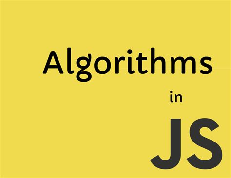 Image result for JavaScript Algorithms