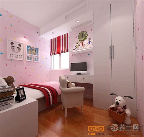 简单舒适小户型儿童房间布置图片_设计456装修效果图