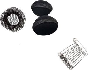 Sharum Crafts Juda Cover 1 2pc Hair Volumizer & 12 Steel Safety Pin ...