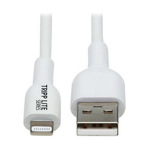 EATON TRIPP LITE, Type A End 1, Lightning End 2, Usb Cable - 887M48 ...