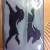 DaTeen 2pcs Apache Horse Bike Logo Model Emblem 3D Chrome Sticker(Black ...