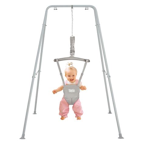 Amazon.com : FUNLIO Baby Jumper with Stand for 6-24 Months, Infant Jumper for Indoor/Outdoor ...