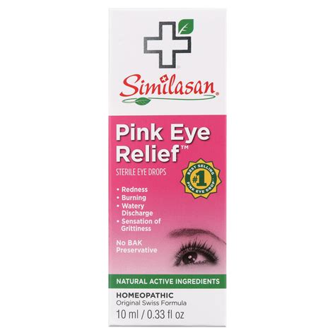 Similasan Pink Eye Relief Sterile Eye Drops