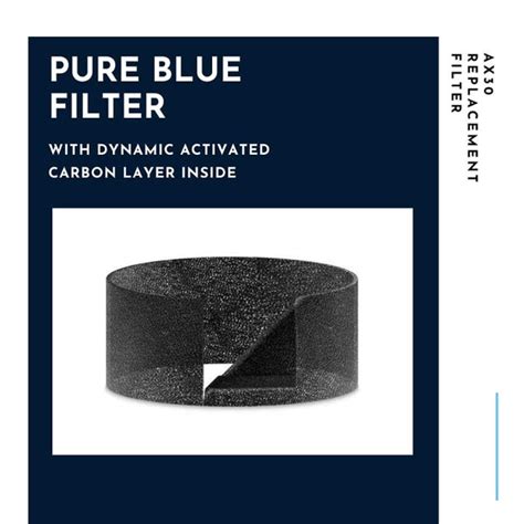 Reffair AX30 - Replacement Filter | Advanced H13 HEPA Filter
