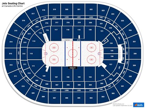 Canada Life Centre Seating Charts - RateYourSeats.com - map of canada life centre